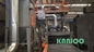 Máquina de revestimento de chapas de aço de rolos com intensidade de limpeza de 25-45 m/min